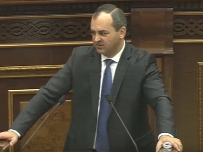 Armenian attorney general delivered report on case of March 1, 2008