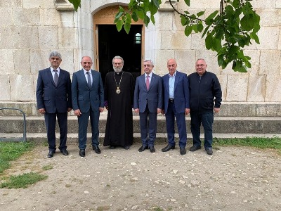 Սերժ Սարգսյանը այցելել է Ամարասի վանական համալիր (ֆոտո)