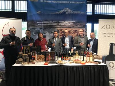 Armenia participates in Hague wine festival