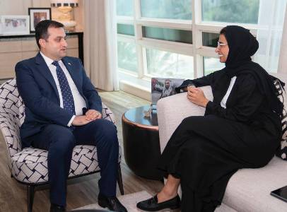 Armenia Ambassador meets with UAE Minister of Culture and Knowledge Development