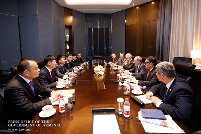 Վարչապետը չինական ընկերությունների հետ քննարկել է ՀՀ-ում ներդրումային ծրագրերի հեռանկարները