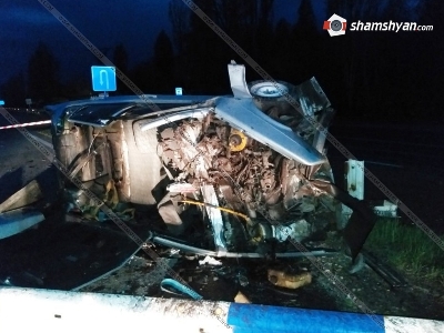 One person dies on the spot after traffic accident in Armenia’s Kotayk