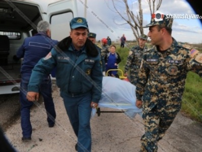 В Армении в очередном ДТП пострадали военнослужащие