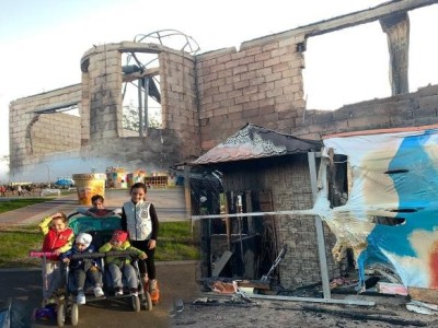 Армянин чудом спас пятерых детей и супругу из страшного пожара в Волжском