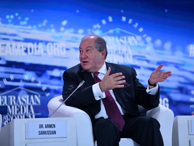 Armenia President: Social media, conventional media will become assimilated