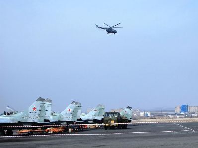 Russian airbase Khmeimim fired in Syria
