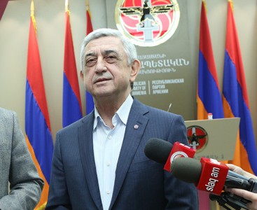 Սերժ Սարգսյանի գլխավորությամբ ՀՀԿ ԳՄ նիստ է անցկացվել. վերահաստատվել է ՀՀԿ գնահատականները