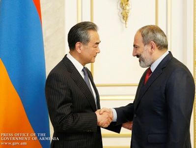 Նիկոլ Փաշինյանը Վան Իին առաջարկել է քննարկել օդային ուղիղ հաղորդակցություն հաստատելու հեռանկարը