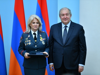 Armenia President grants state awards, titles