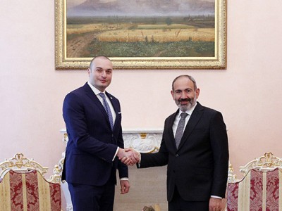 Georgia PM congratulates Armenia’s Pashinyan on First Republic Day