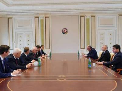 Сопредседатели Минской группы ОБСЕ провели встречу с президентом Азербайджана