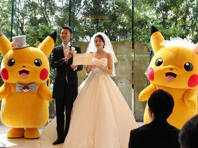 В Японии предлагают свадьбы в стиле Pokemon