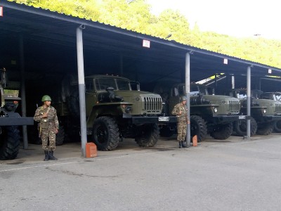 1-ին զորամիավորման հրամանատարությունը հանկարծակի ստուգումներ է իրականացրել հրետանային զորամասերից մեկում (ֆոտո)