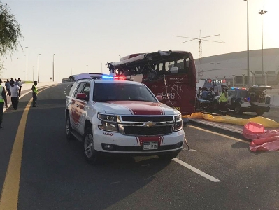 В Дубае в итоге ДТП с турическим автобусом погибли 17 человек