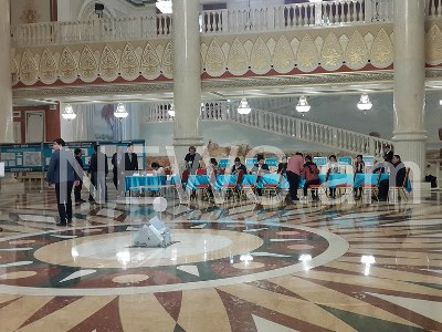 audience by the side of Kazakh bite presidential elections is 77%