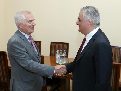 Փոխվարչապետ Գրիգորյանը ԵՄ դեսպանի հետ քննարկել է ՀՀ զարգացման ռազմավարության մշակման հարցեր