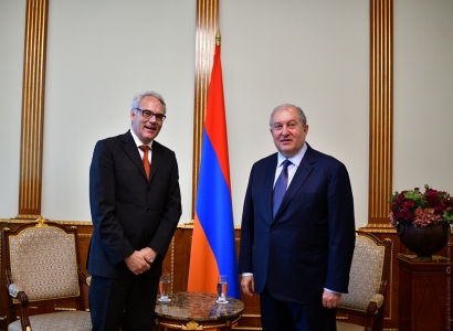 ՀՀ–ում ԳԴՀ դեսպան Մաթիաս Քիսլերն ավարտում է իր առաքելությունը. նա հանդիպել է Արմեն Սարգսյանի հետ