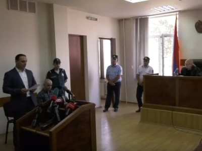 Ընթանում է Հայկ Սարգսյանի գործով դատական նիստը