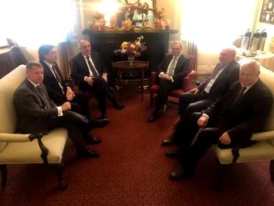 Meeting of Armenia, Azerbaijan FMs kicks off in Washington