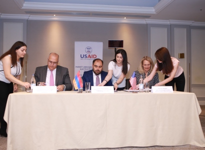 ՀՀ էլեկտրաէներգետիկական շուկայի ազատականացմանն ուղղված եռակողմ հուշագիր է ստորագրվել