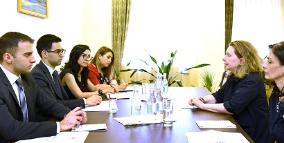 Armenia Justice Minister receives Head of Council of Europe Office in Yerevan