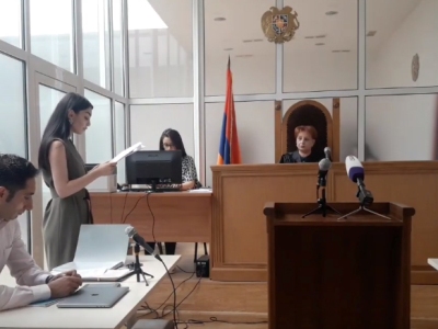Trial over case of Sedrak Kocharyan vs Artur Vanetsyan is over
