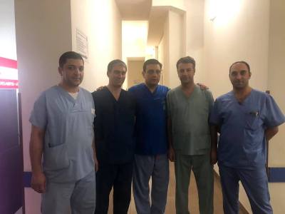 Armenian doctors save life of young man with 14 stab wounds