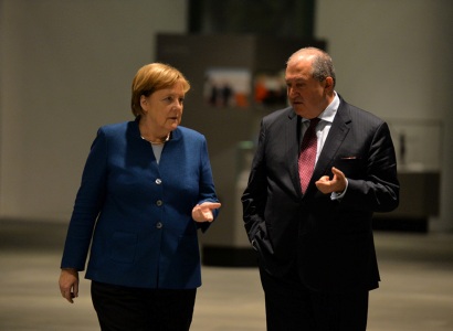 President Sarkissian to Chancellor Merkel: Your contribution to development of Armenian-German relations is undeniable