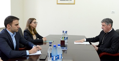 Holy See Apostolic Nuncio expresses Vatican’s support for Armenia reforms