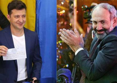 Armenia’s Pashinyan congratulates Zelenskyy in Ukrainian