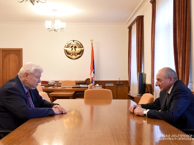 Artsakh President receives Personal Representative of OSCE Chairperson-in-Office