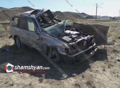 Ողբերգական վթար Արագածոտնի մարզում՝ Toyota-ն մի քանի պտույտ շրջվել է․ վարորդն ու նրա քույրը մահացել են