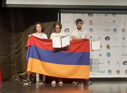 Armenia schoolchildren win 5 medals at International Olympiad on Astronomy and Astrophysics
