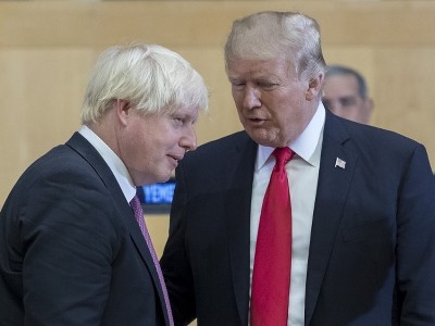 Trump thanks Johnson for "reliable partnership"