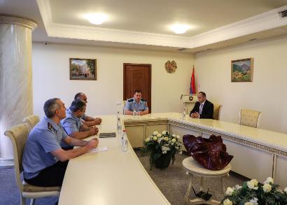 Հայկ Գրիգորյանը ներկայացրել է ՔԿ նախագահի նորանշանակ տեղակալ Արսեն Այվազյանին