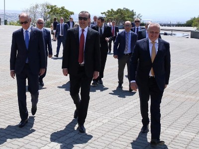 ՌԴ ԱԽ քարտուղարի և դեսպանի հետ այցելել էինք Հաղթանակի զբոսայգի․ Արմեն Գրիգորյան