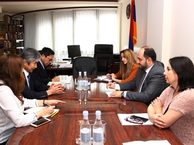 Արայիկ Հարությունյանը եւ Ճապոնիայի դեսպանը նախանշել են տեխնոլոգիաների ոլորոտում փոխգործակցության ուղիները