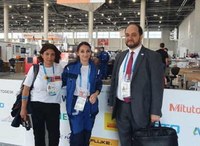 Armenian delegation participating in WorldSkills Kazan 2019