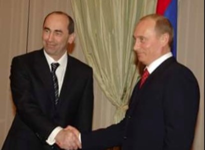 Putin to Armenia’s Kocharyan: You have earned worthy respect, both among compatriots and abroad