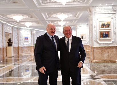 Armenia President congratulates Belarus counterpart on his birthday