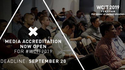 Media accreditation requests for WCIT 2019 can be submitted online until September 20