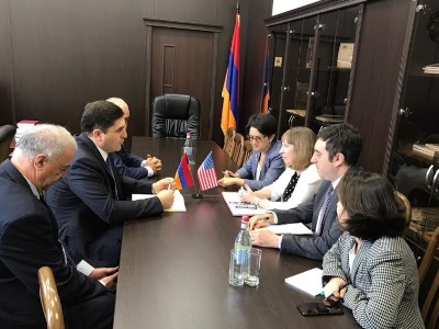 US Ambassador to Armenia visits National Bureau of Expertise