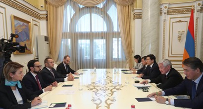 Armenian Deputy PM meets with Kazakh counterpart