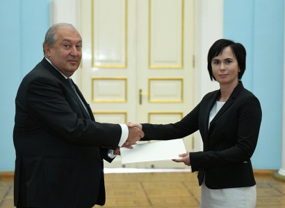 Lithuanian Ambassador presents Letters of Credence to Armenia President