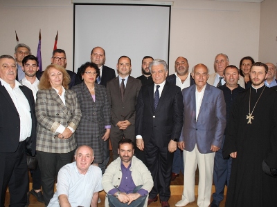 Заре Синанян встретился с представителями армянской общины Санкт-Петербурга
