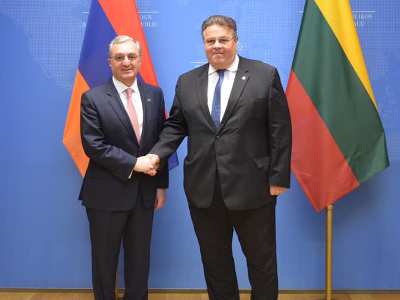Մեկնարկել է Զոհրաբ Մնացականյանի պաշտոնական այցը Լիտվա (ֆոտո)