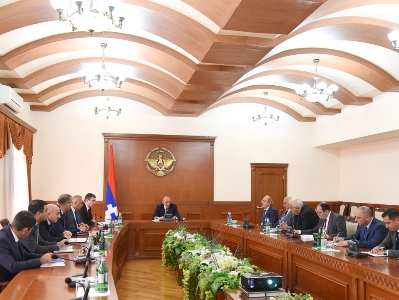 Бако Саакян принял ректора Национального политехнического университета Армении
