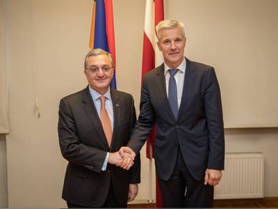 Armenia FM to Latvia deputy PM and defense minister: There is agenda for effective cooperation with NATO