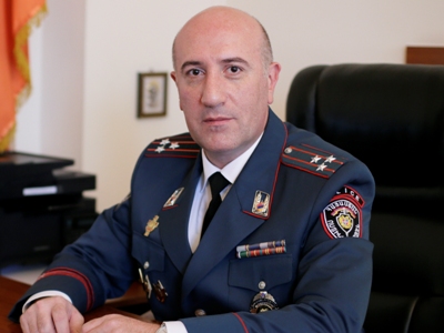 Арман Саркисян назначен и.о. начальника Полиции Армении