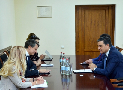 Armenia Ombudsman receives UNDP Resident Representative